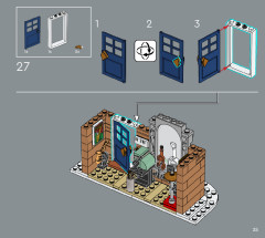 LEGO 10308 instructions page 25 – build guide