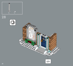 LEGO 10308 instructions page 26 – build guide