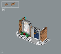 LEGO 10308 instructions page 28 – build guide