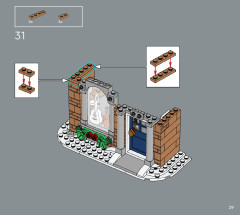 LEGO 10308 instructions page 29 – build guide