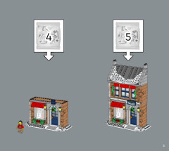 LEGO 10308 instructions page 3 – build guide