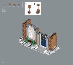 LEGO 10308 instructions page 30 – build guide