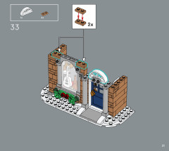 LEGO 10308 instructions page 31 – build guide