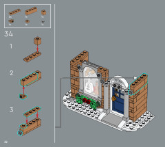 LEGO 10308 instructions page 32 – build guide