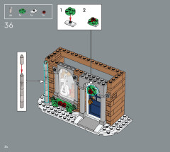 LEGO 10308 instructions page 34 – build guide