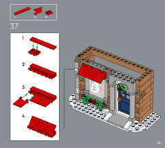 LEGO 10308 instructions page 35 – build guide