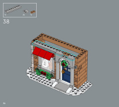 LEGO 10308 instructions page 36 – build guide