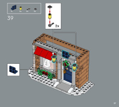 LEGO 10308 instructions page 37 – build guide