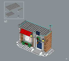 LEGO 10308 instructions page 39 – build guide