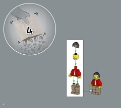 LEGO 10308 instructions page 4 – build guide