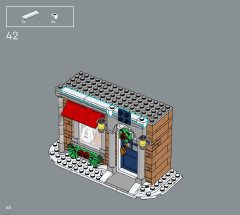 LEGO 10308 instructions page 40 – build guide