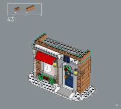 LEGO 10308 instructions page 41 – build guide