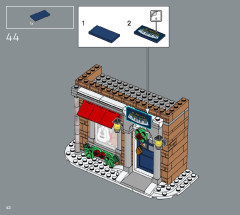 LEGO 10308 instructions page 42 – build guide