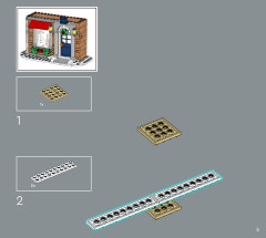 LEGO 10308 instructions page 5 – build guide