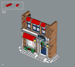 LEGO 10308 instructions page 50 – build guide