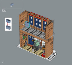 LEGO 10308 instructions page 52 – build guide