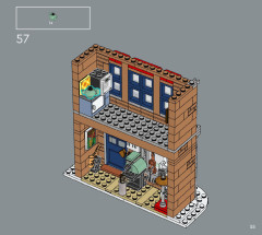 LEGO 10308 instructions page 55 – build guide