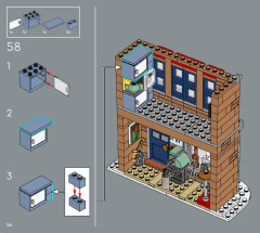 LEGO 10308 instructions page 56 – build guide