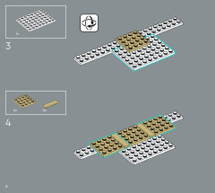 LEGO 10308 instructions page 6 – build guide