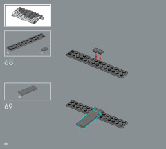 LEGO 10308 instructions page 66 – build guide