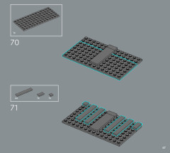 LEGO 10308 instructions page 67 – build guide