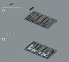 LEGO 10308 instructions page 68 – build guide