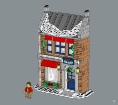 LEGO 10308 instructions page 75 – build guide