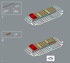 LEGO 10308 instructions page 8 – build guide