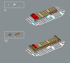 LEGO 10308 instructions page 9 – build guide