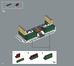 LEGO 10308 instructions page 12 – build guide