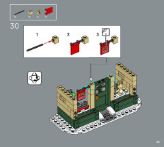 LEGO 10308 instructions page 25 – build guide