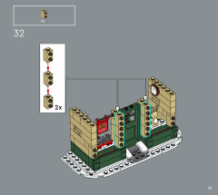 LEGO 10308 instructions page 27 – build guide