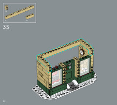 LEGO 10308 instructions page 30 – build guide