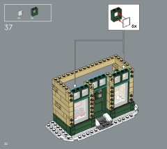 LEGO 10308 instructions page 32 – build guide