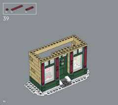 LEGO 10308 instructions page 34 – build guide