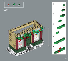 LEGO 10308 instructions page 37 – build guide