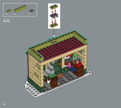 LEGO 10308 instructions page 40 – build guide
