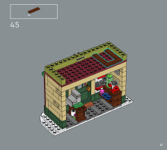 LEGO 10308 instructions page 41 – build guide