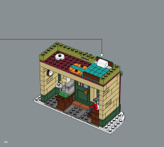 LEGO 10308 instructions page 44 – build guide