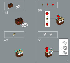 LEGO 10308 instructions page 45 – build guide