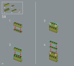 LEGO 10308 instructions page 52 – build guide
