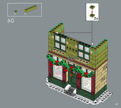 LEGO 10308 instructions page 55 – build guide