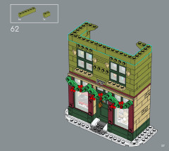 LEGO 10308 instructions page 57 – build guide