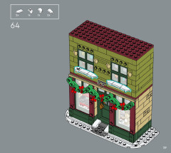 LEGO 10308 instructions page 59 – build guide