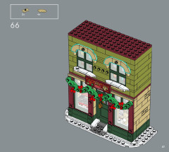 LEGO 10308 instructions page 61 – build guide