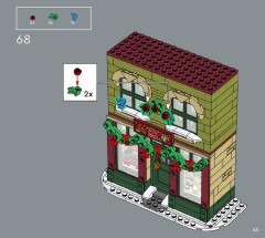 LEGO 10308 instructions page 63 – build guide