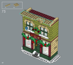 LEGO 10308 instructions page 68 – build guide