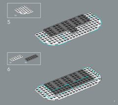 LEGO 10308 instructions page 7 – build guide