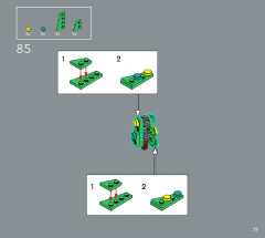 LEGO 10308 instructions page 77 – build guide