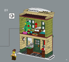 LEGO 10308 instructions page 79 – build guide